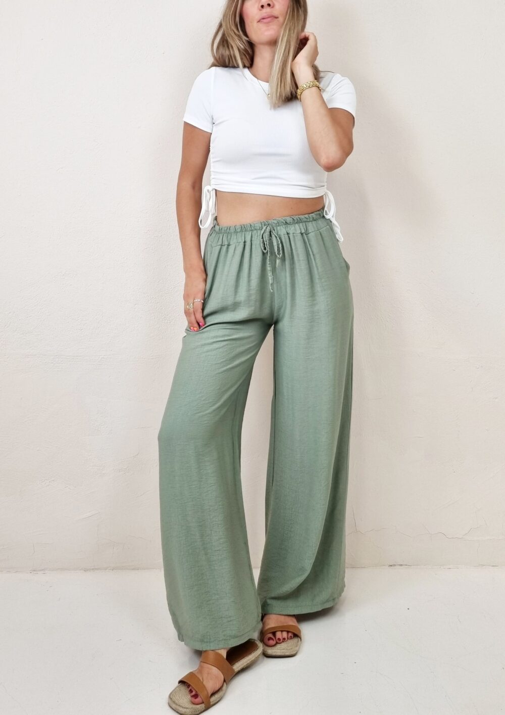 Pantalón fluido