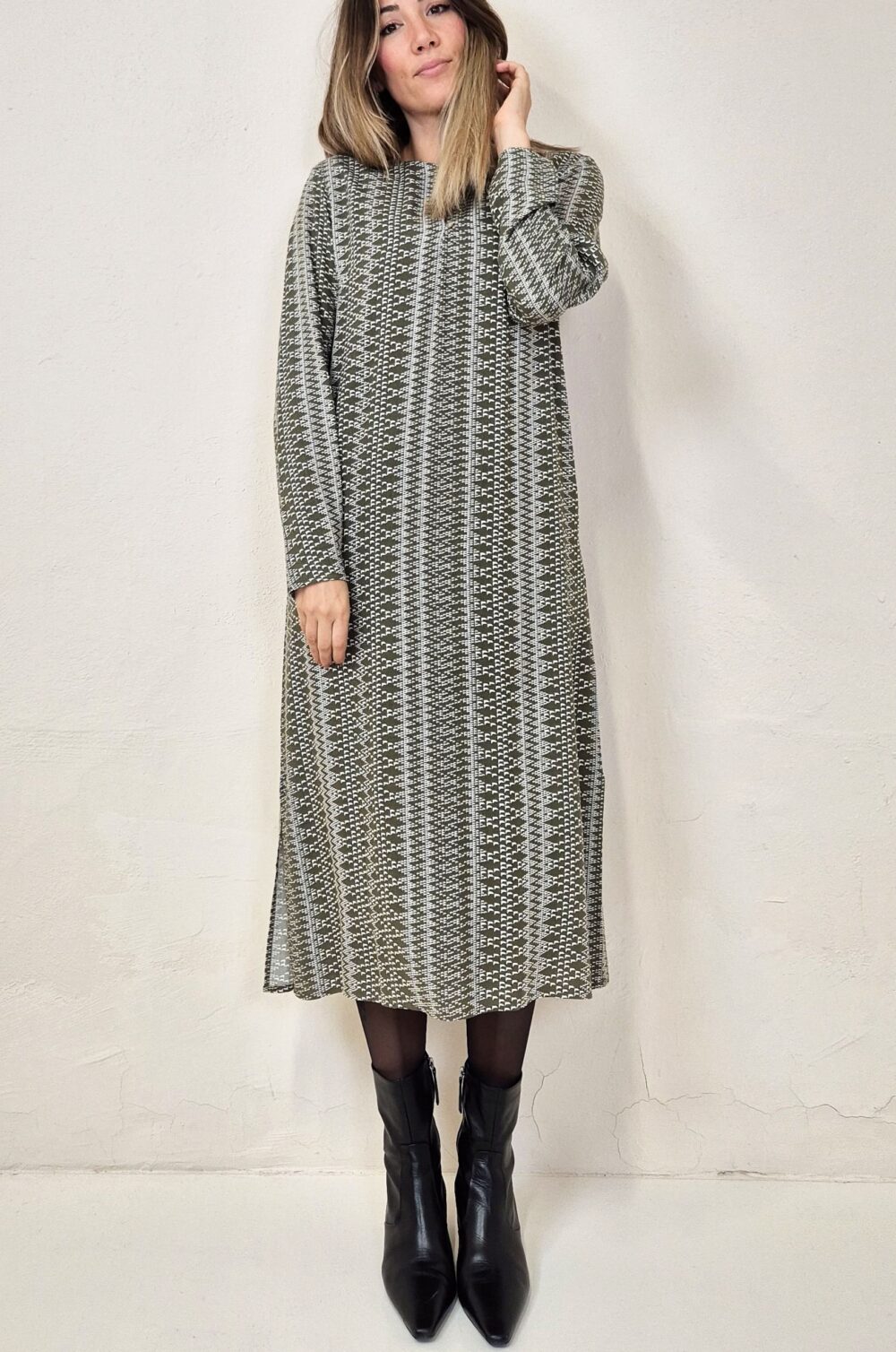 Vestido geométrico