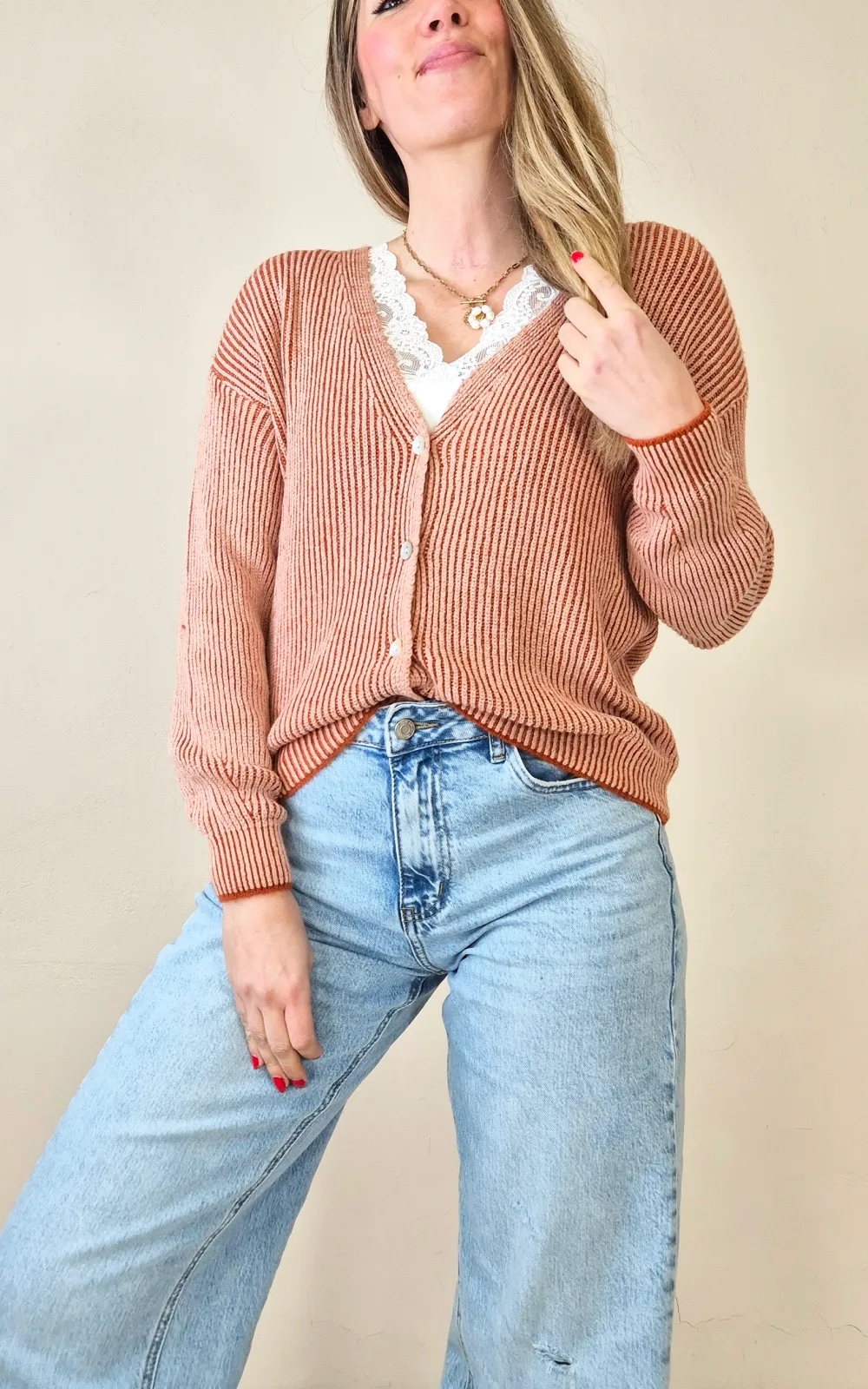 Chaqueta teja - Imagen 2