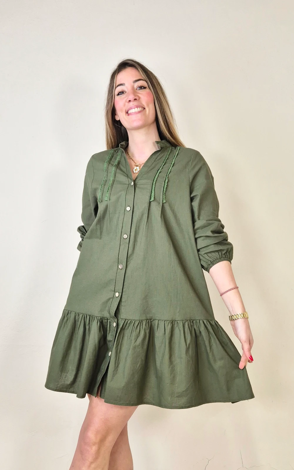 Vestido Kenia Verde - Imagen 4