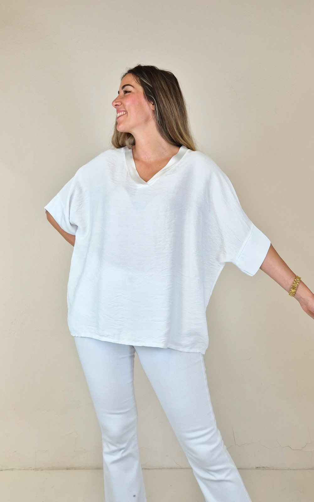 Blusa oversize