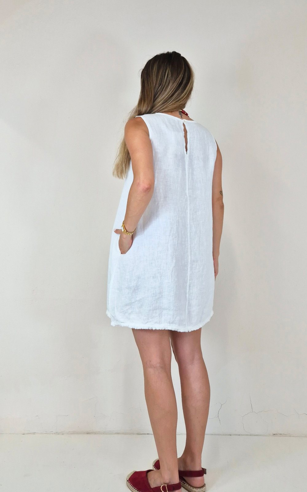 Vestido Lino - Imagen 3