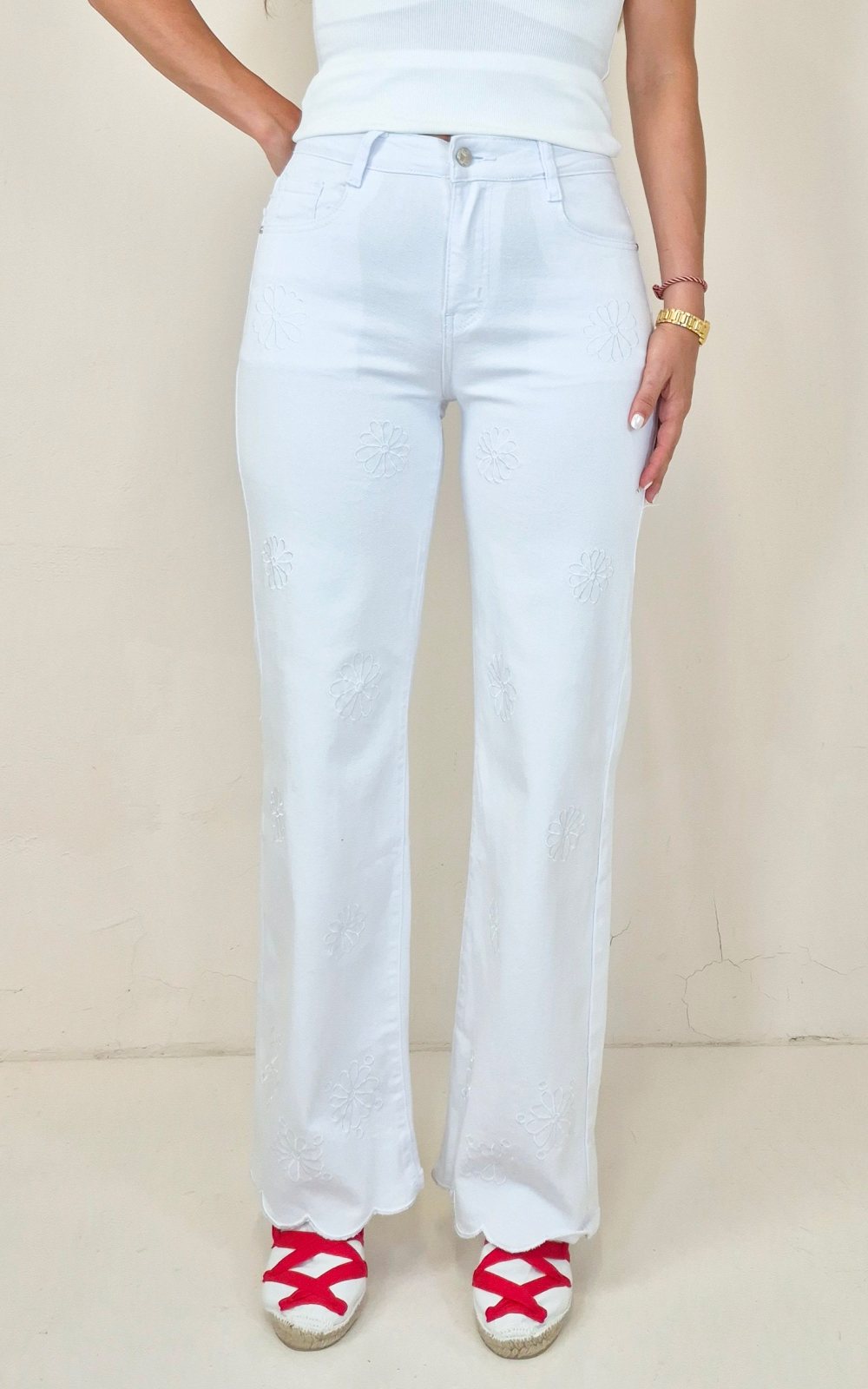 Wide leg flores - Imagen 4