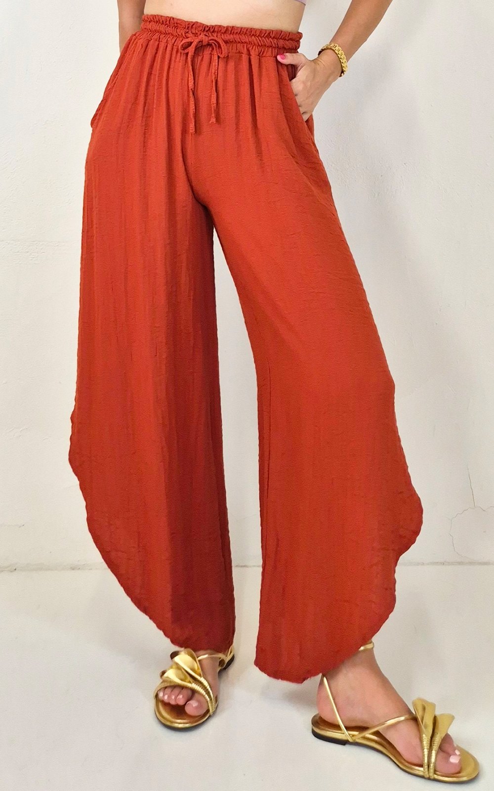 Pantalón teja