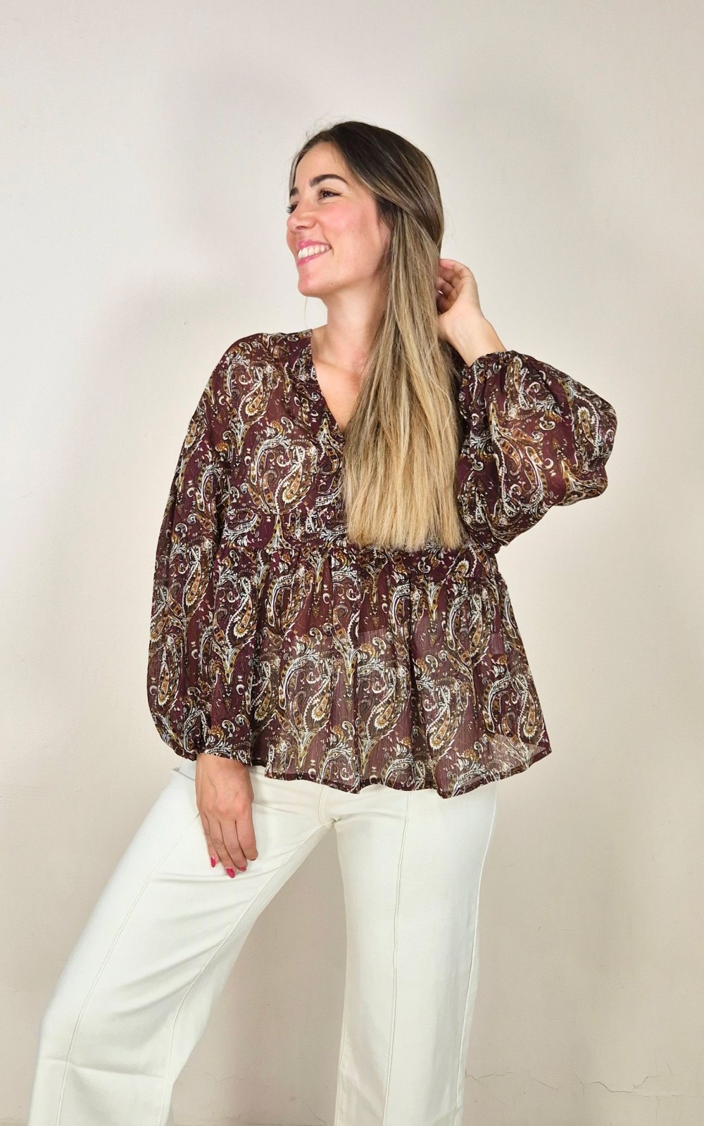 Blusa Guipur