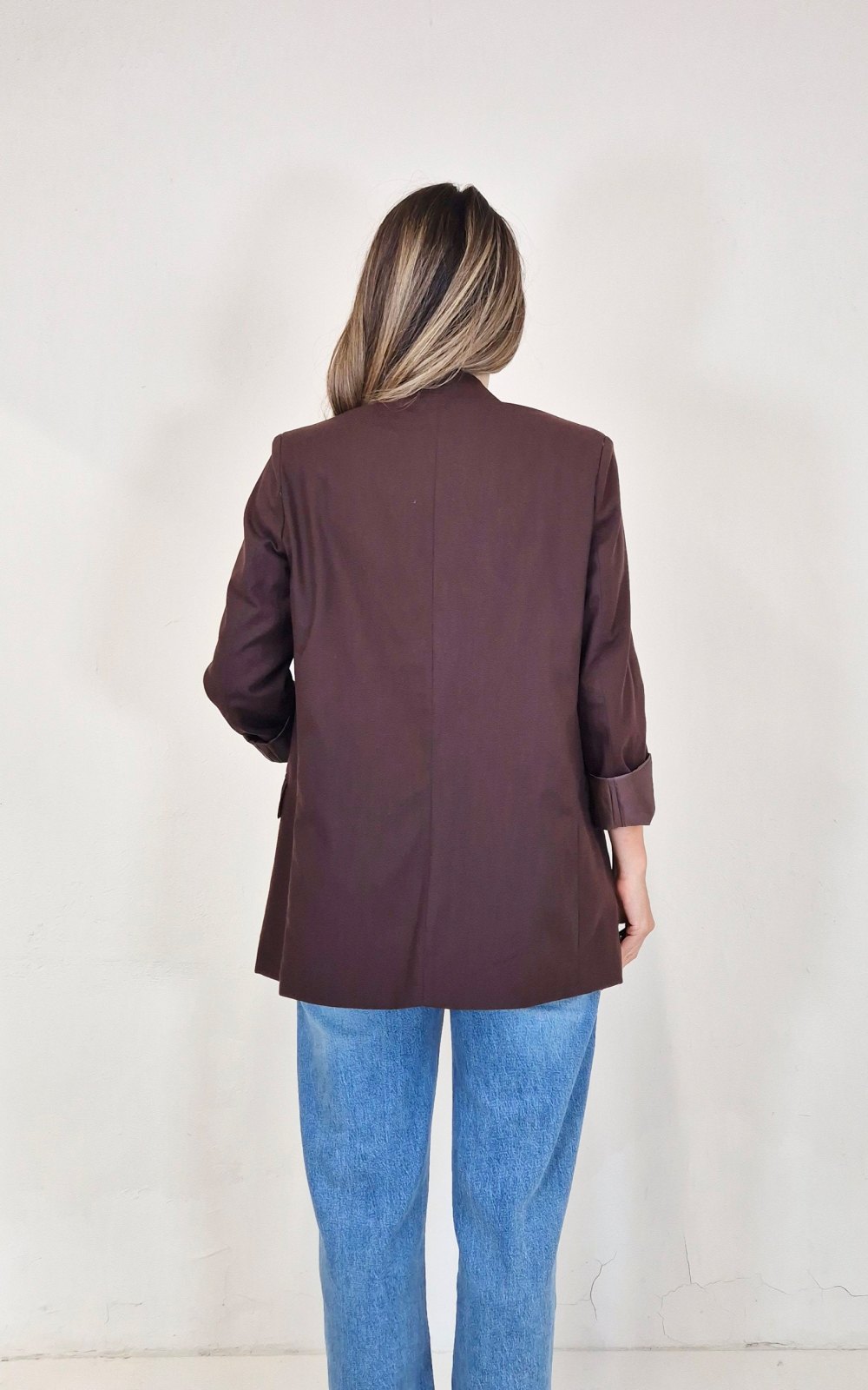 Blazer chocolate - Imagen 3