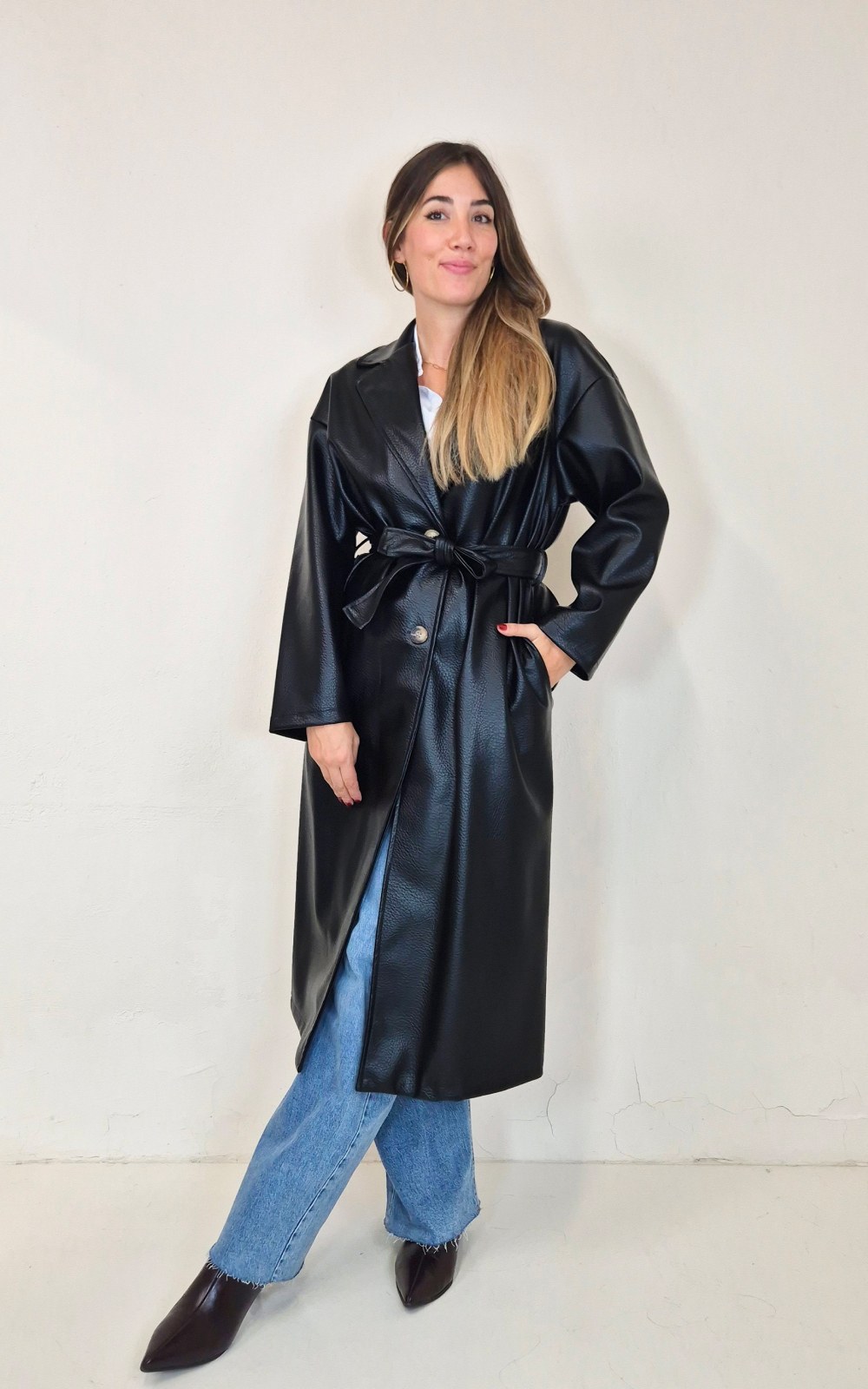 Gabardina Black