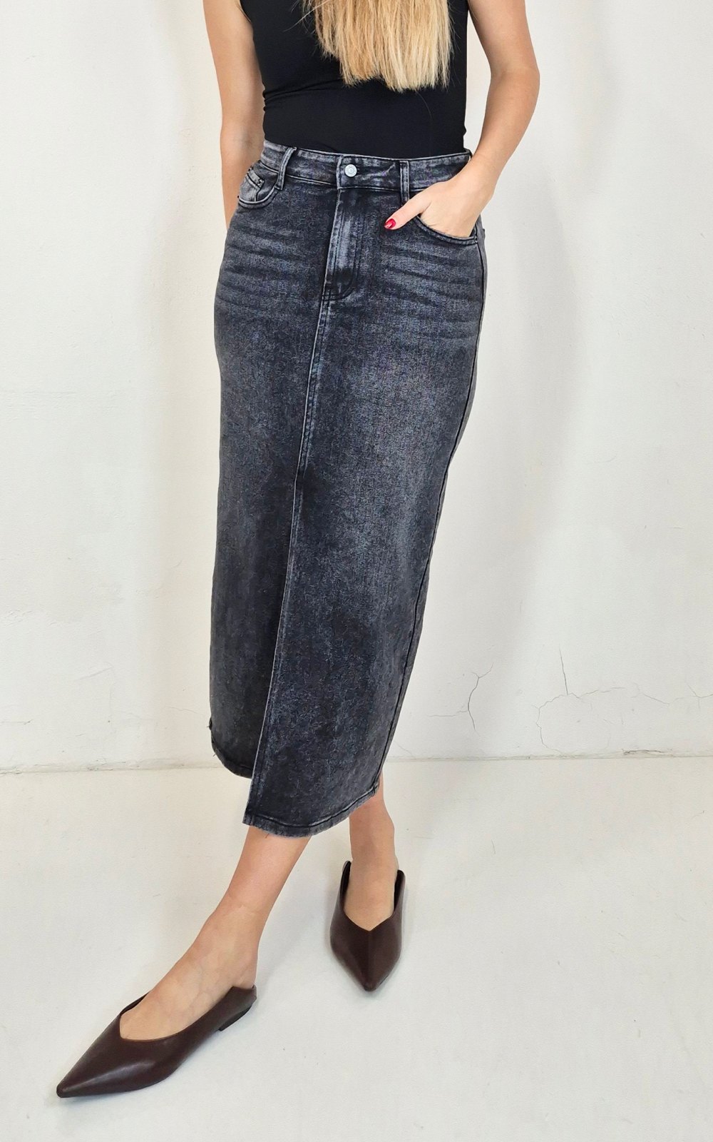 Falda denim - Imagen 4